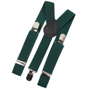 Baby / Toddler Dark Green Y-Back Adjustable Braces